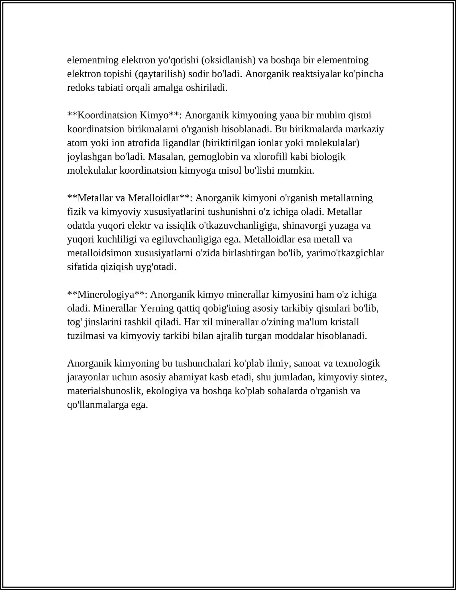 ANORGANIK KIMYO FANINING PREDMETI VA RIVOJLANISH DAVRLAR VA METODLAR 4