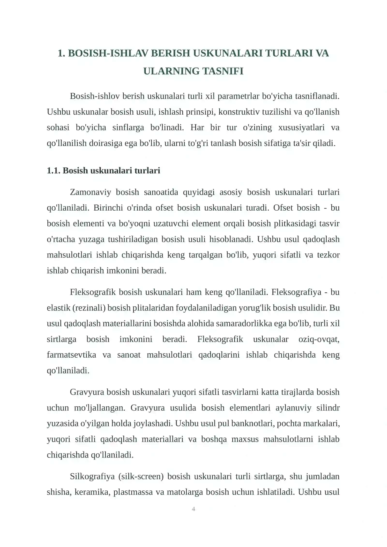 BOSISH - ISHLOV BERISH USKUNALARI 4