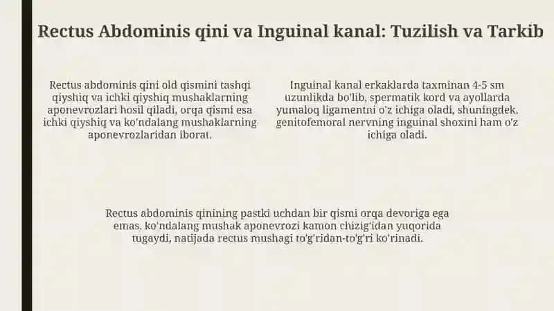 Ko‘krakmushaklari.Diafragma.Qorinmushaklari.Qorinto‘g‘rimushagiqini.Chovkanali 4