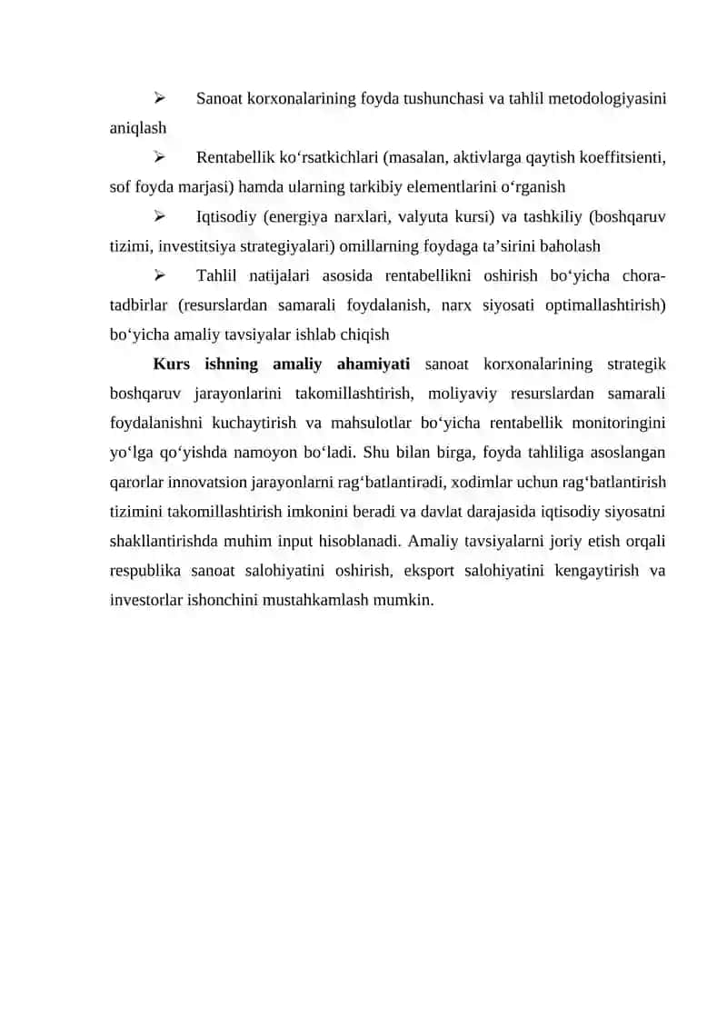 “Sanoat korxonalari foydasi” mavzusida ilmiy ish 4