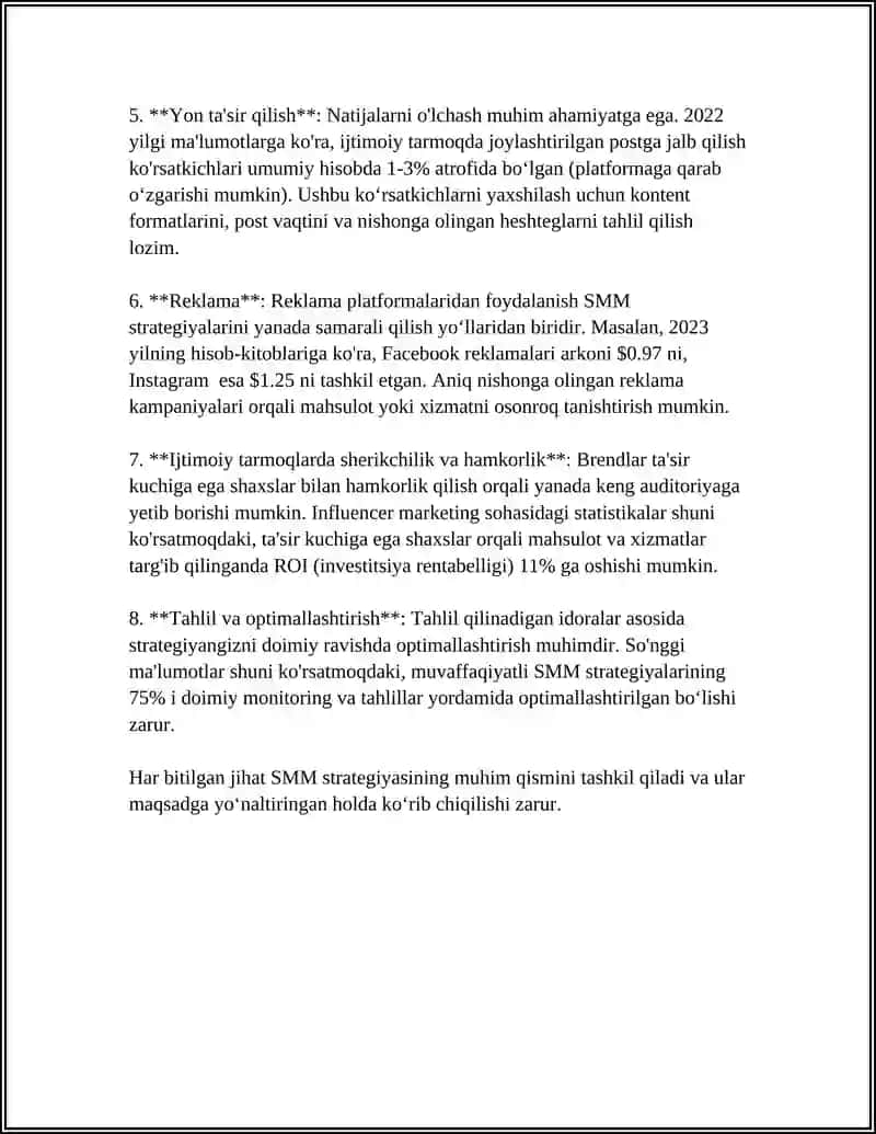 SMM (SOCIAL MEDIA MARKETING) 4