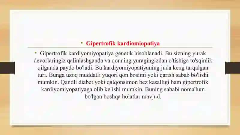 Kardiyomiyopatiyalar 4