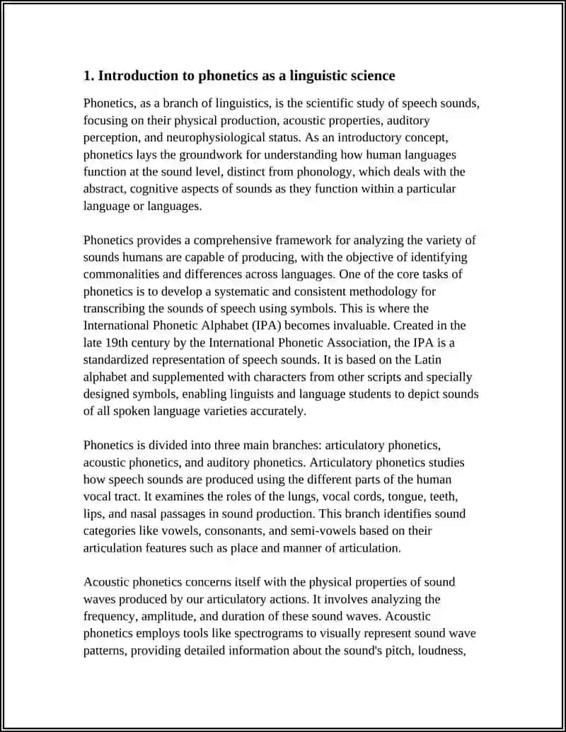 PHONETICS AS A LINGUISTIC SCIENCE 4