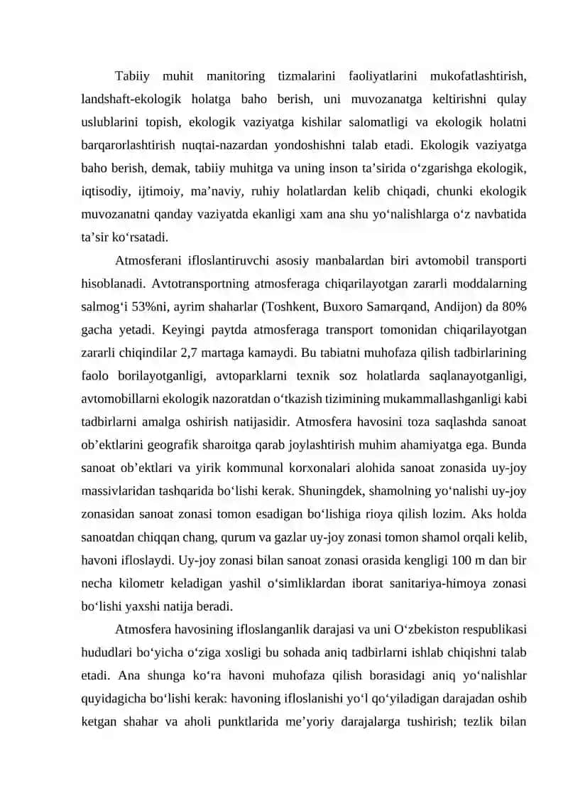 ATMOSFERANING IFLOSLANISHI VAUNING INSON SALOMATLIGIGA TASIRI 4