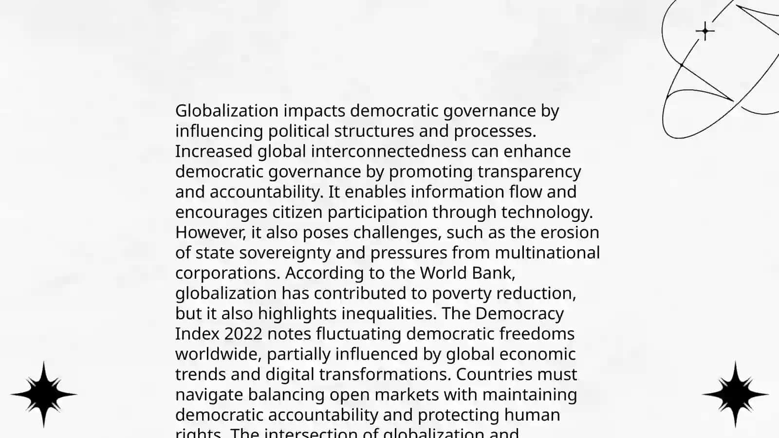 The Impact of Globalization on Political Systems: A Comparative Study 4
