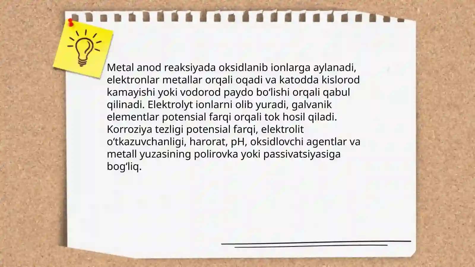 Korroziya: taʼrifi va asosiy tushunchalar 4
