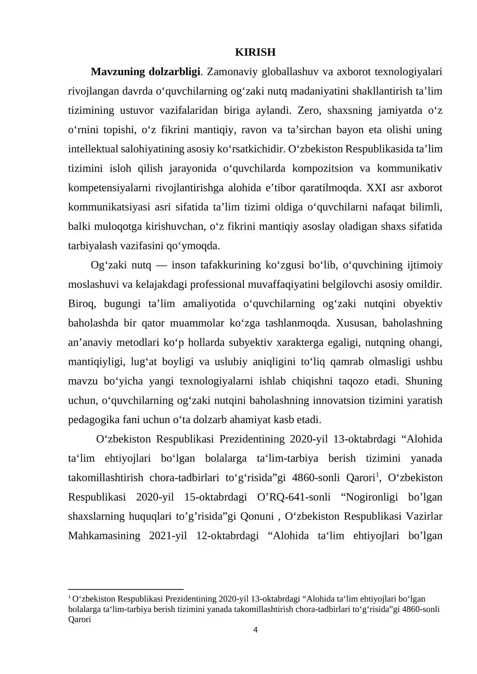 ARTIKULYATSION MASHQLAR TIZIMI 4