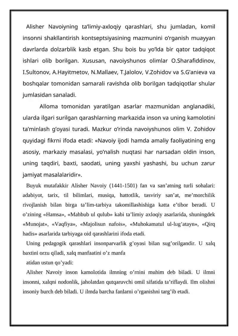 Alisher Navoiy buyuk qalb soxibi 4