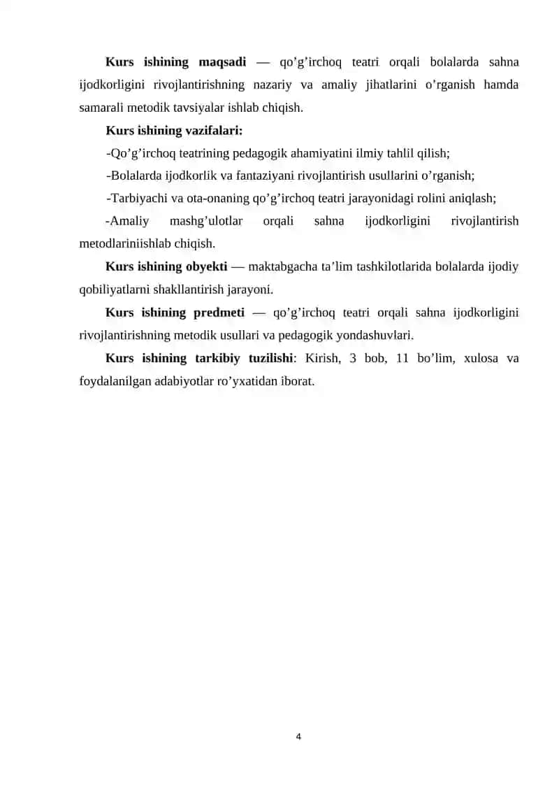 Qo’g’irchoq teatri orqali sahna ijodkorligini rivojlantirish 4