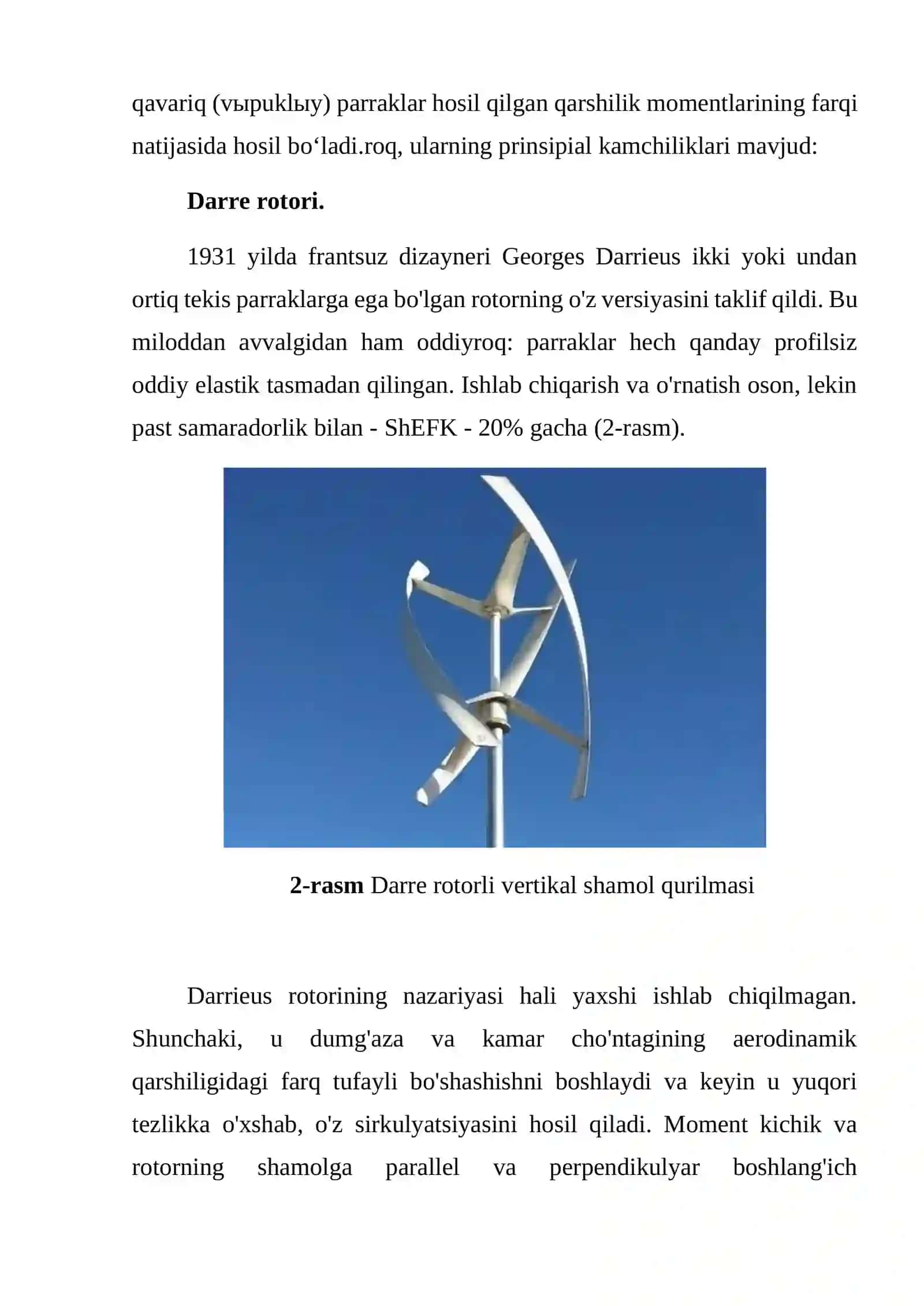 Vertikal o‘qli shamol qurilmalari 4