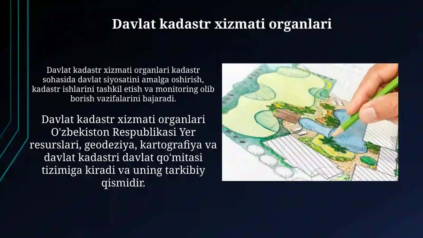 Tabiiy resurslar kadastrininig maqsadi,vazifasi va umumiy tizimi 4