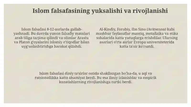 OʻRTA ASR SHARQ FALSAFASI va UYGʻONISH DAVRI XUSUSYATLARI 4