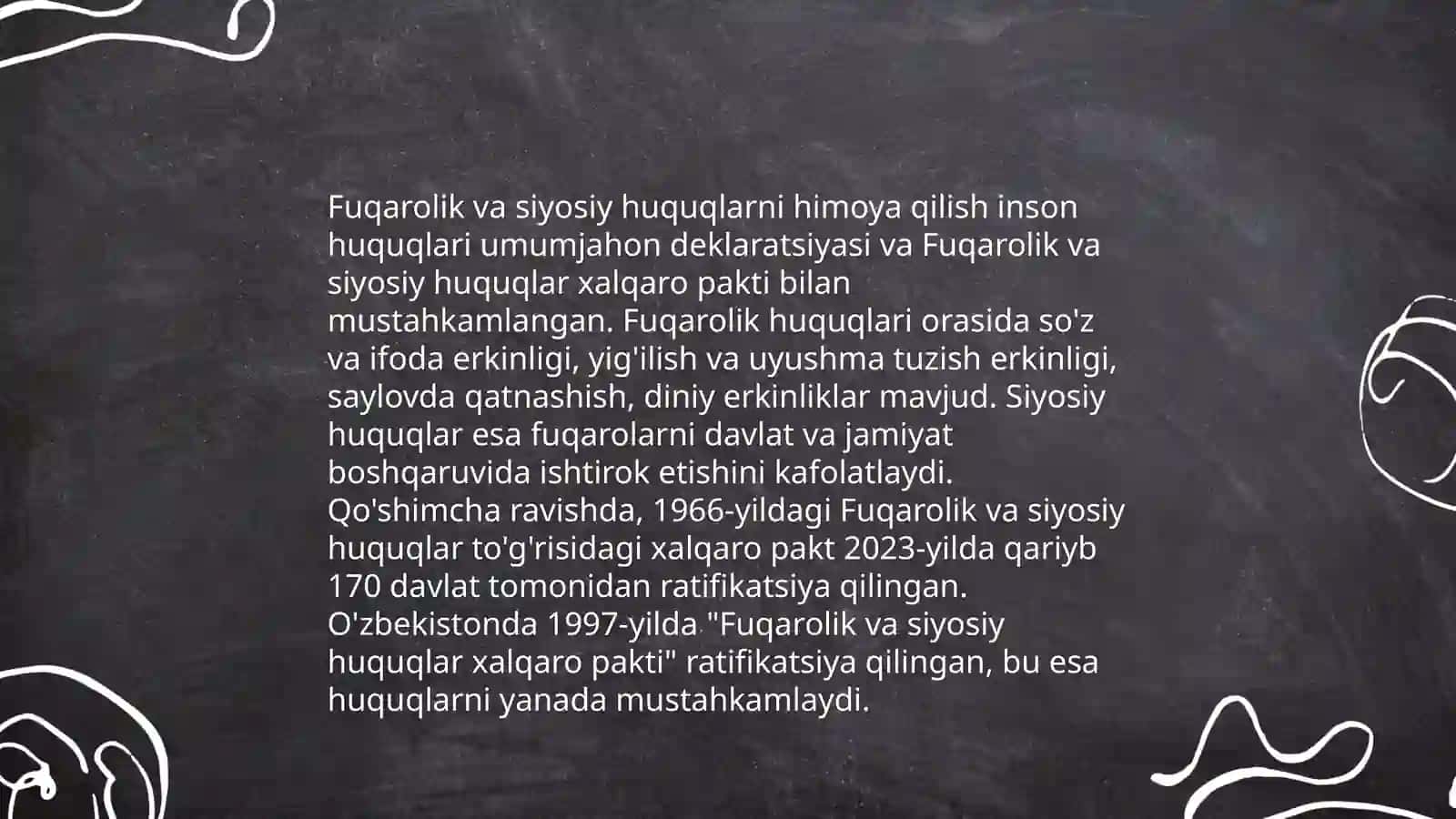 Oʻzbekistonda inson huquqlari va erkinliklari kafolatining yaratilishi 4