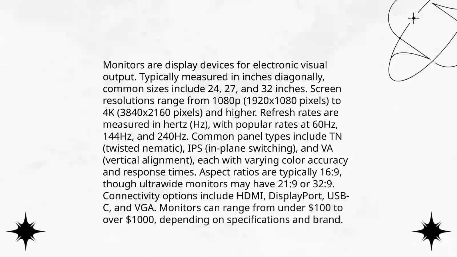 Output devices 4