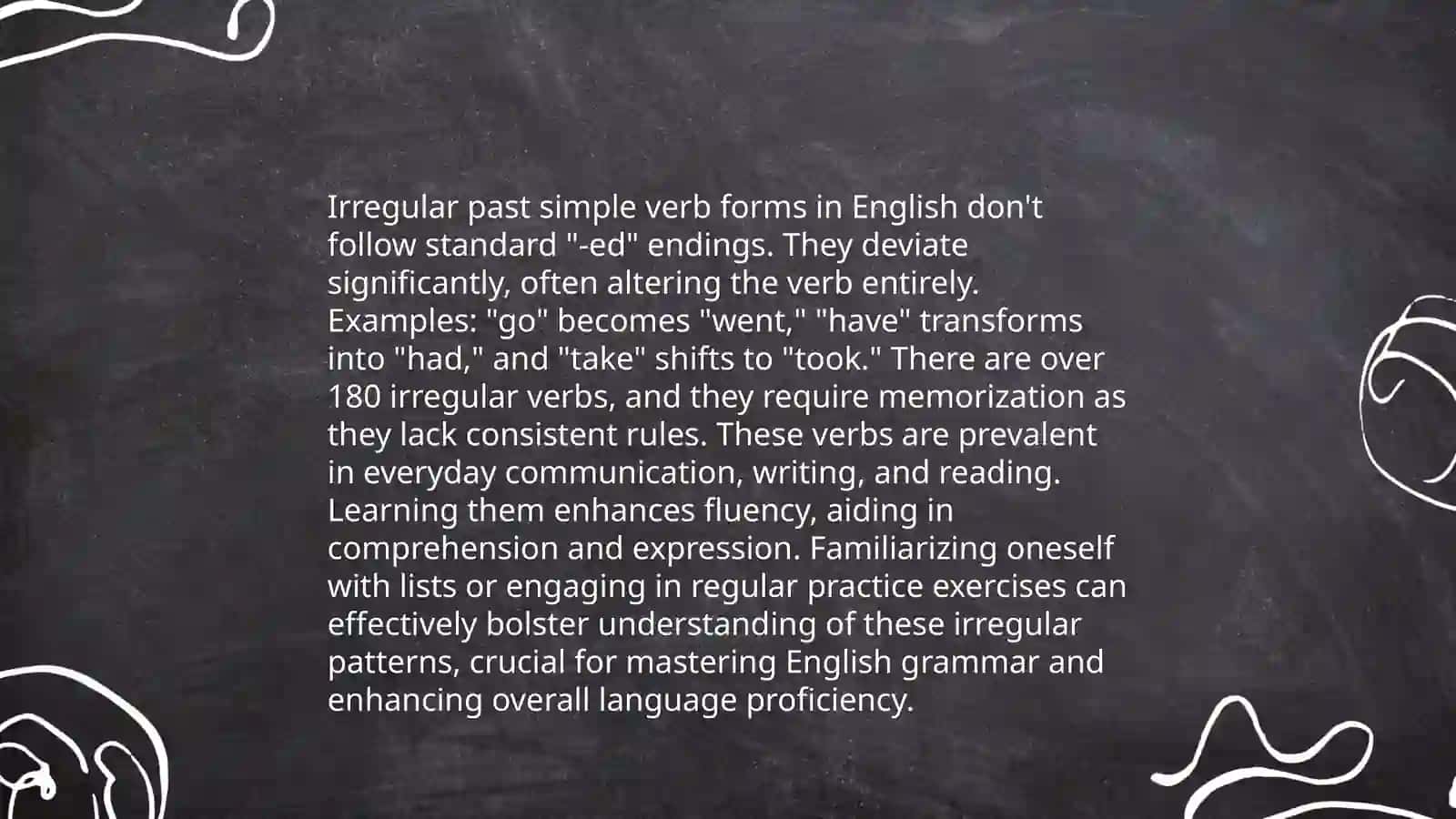 Past simple 4