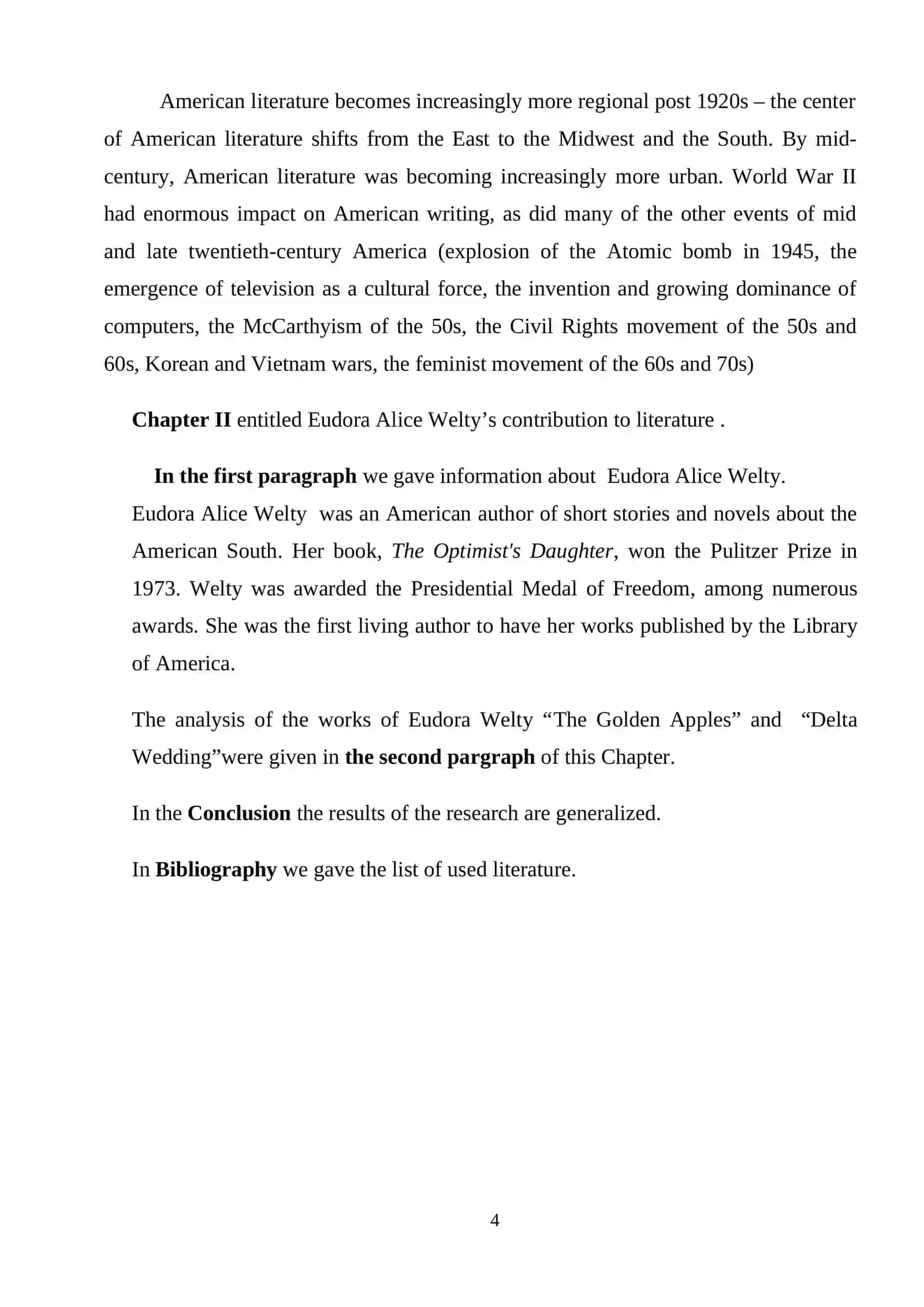 American Women Writers after World War II 4