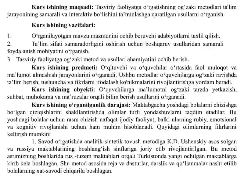TASVIRIY FAOLIYATGA O‘RGATISHNING OG‘ZAKI METOD VA USULLARI 4