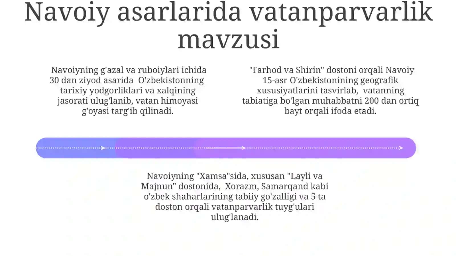 "Munojot"ning badiiy xususiyatlari 4