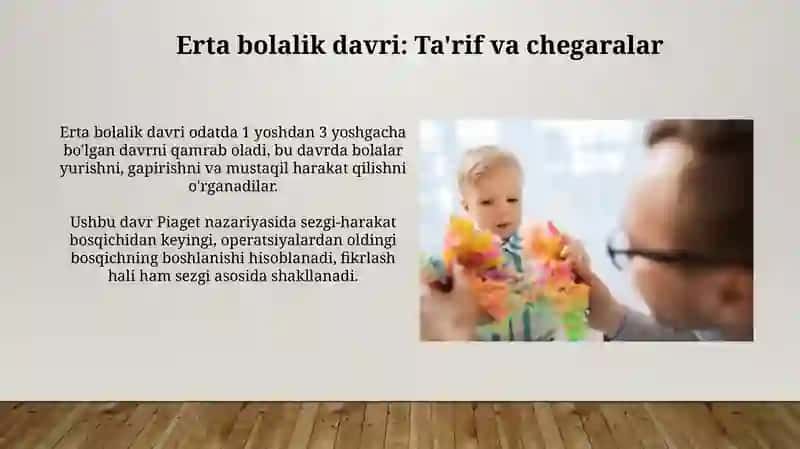 Ilk bolalik davrida psixik rivojlanish xususiyatlari 4