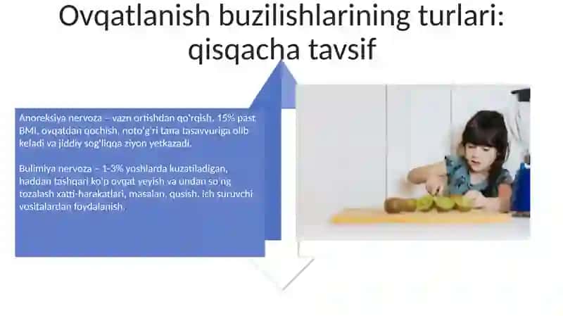 Kichik yoshdagi bolalarda oziqlanishning buzilishi va u bilan bogʻliq muammolar 4