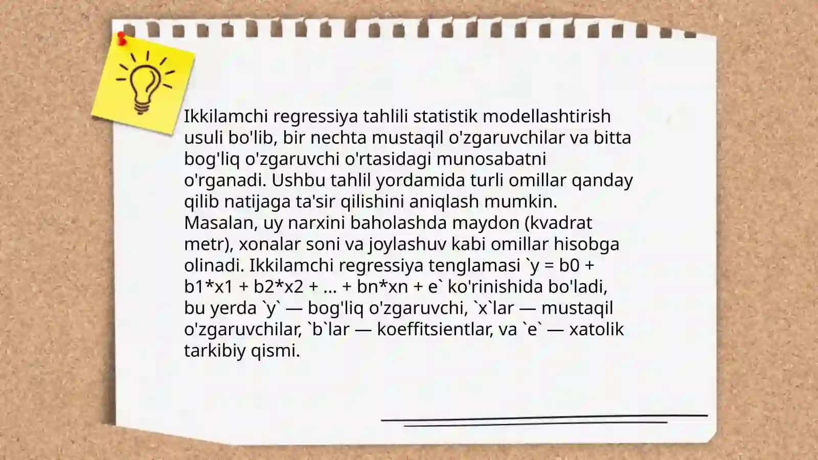 Tenglamalar tizimi ko'rinishidagi ekonometrik modellar 4