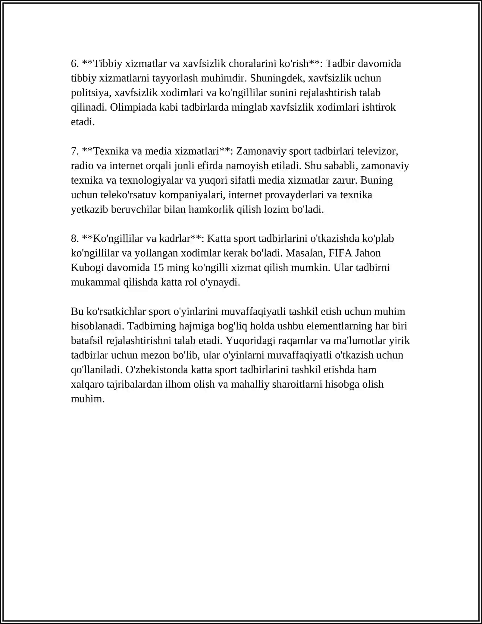 SINIFDAN VA MAKTABDAN TASHQARI OLIB BORILADIGON JISMONIY TARBIYA TIZIMI 4