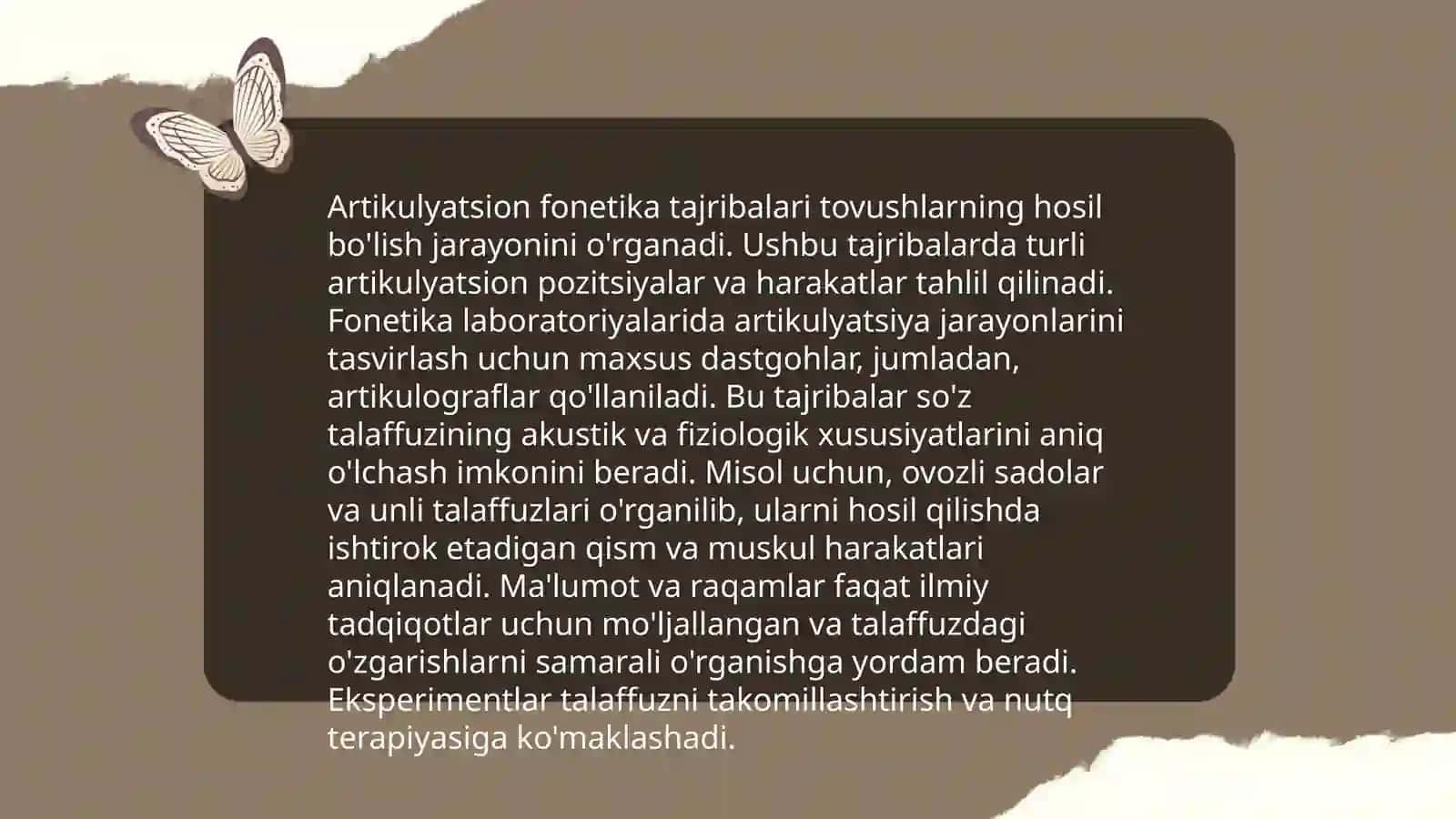 Eksperimental fonetika 4