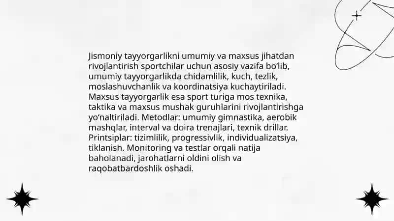Jismoniy tarbiya vazifalari 4