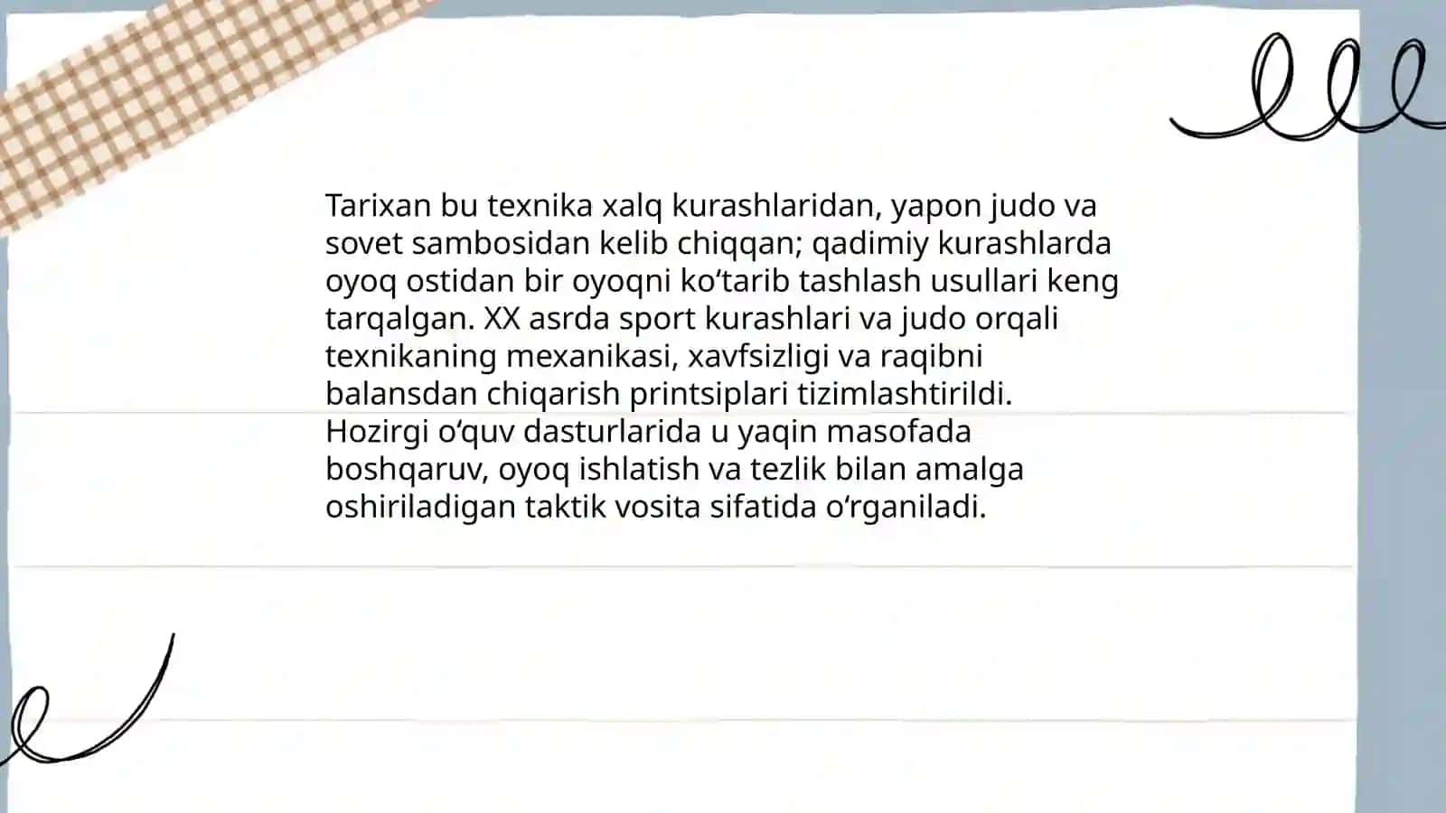 Texnikaning ta'rifi va asosiy printsiplari 4