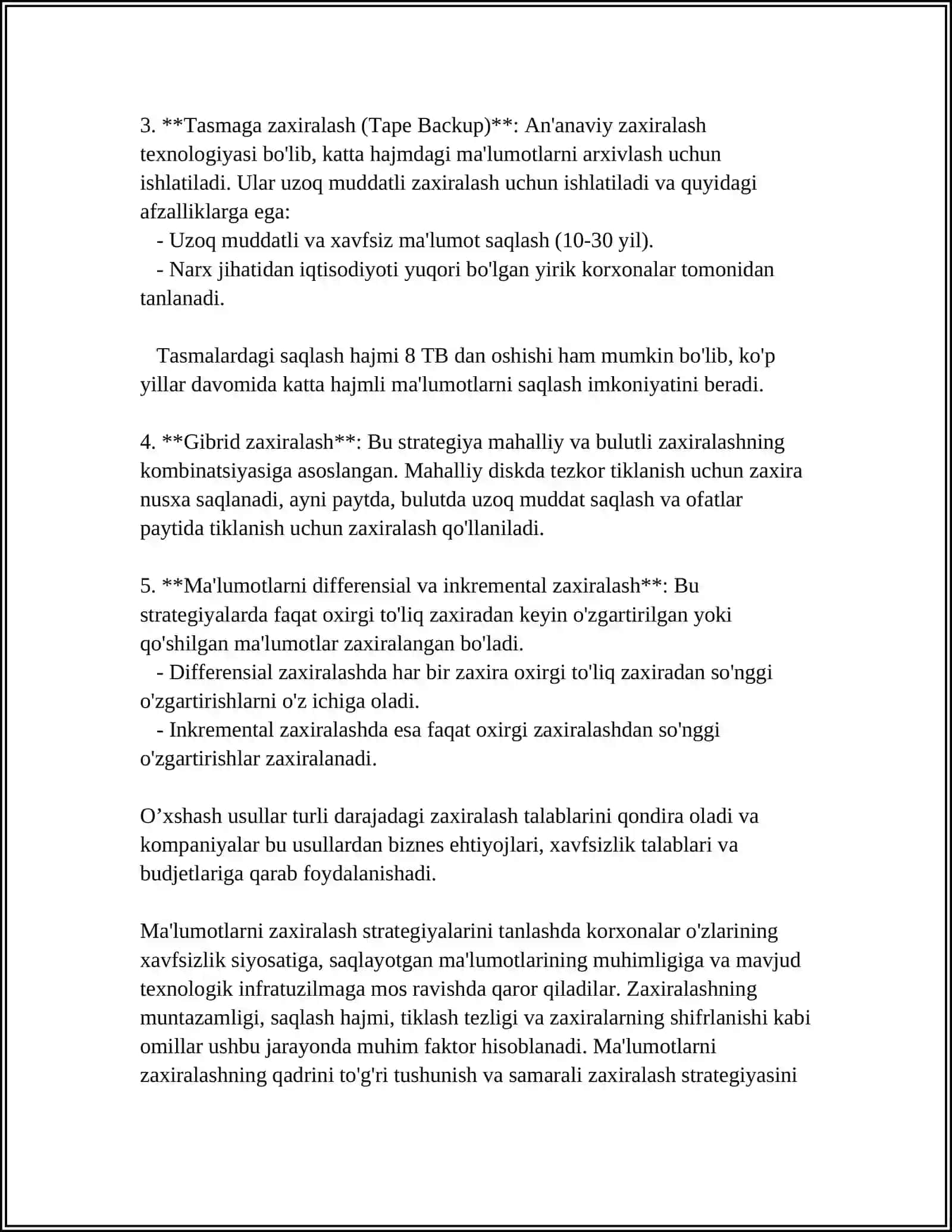 MA'LUMUMOTLARNI QAYTA TIKLASH VOSITALARI 4