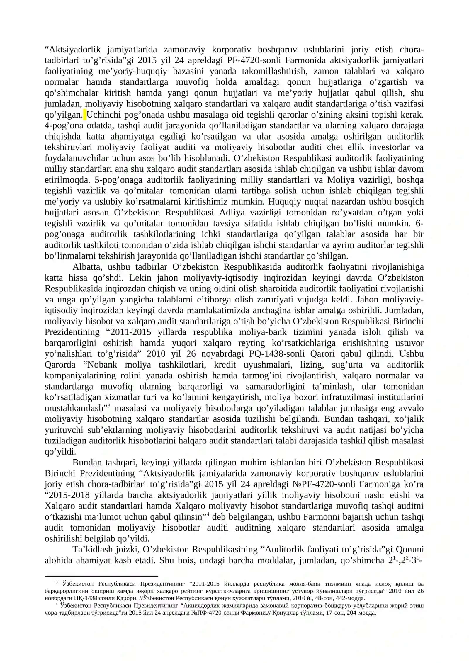 AUDITORLIK FAOLIYATINING HUQUQIY ASOSLARI 4