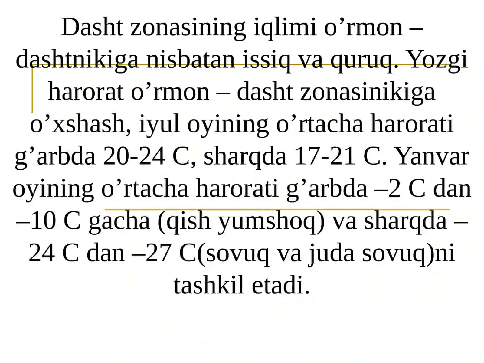 Dasht, chala cho’l va cho’l mintaqalari tuproqlari 4