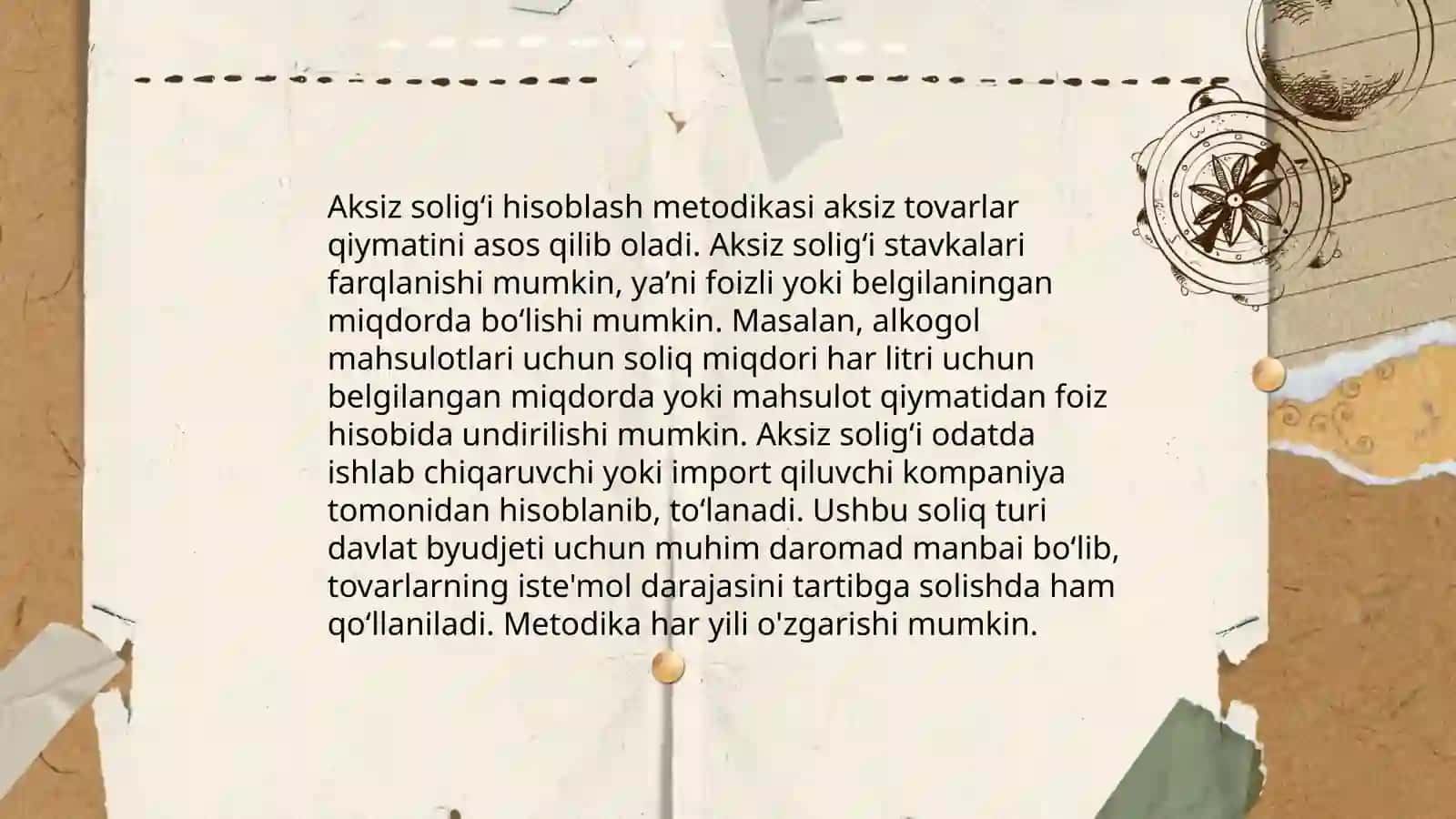Aksiz solig‘ini hisoblash va byudjetga o‘tkazish tartibi 4