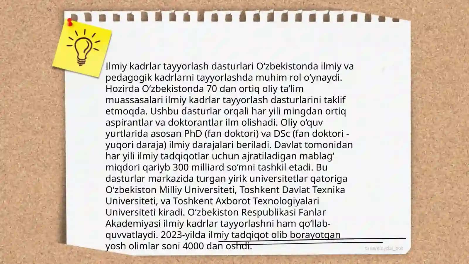 Rossiyada kadrlar tayyorlash dasturi va ta'lim tizimi 4