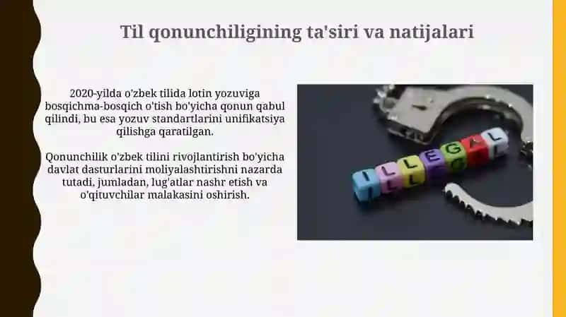 Davlat va til qonunchilgi 4