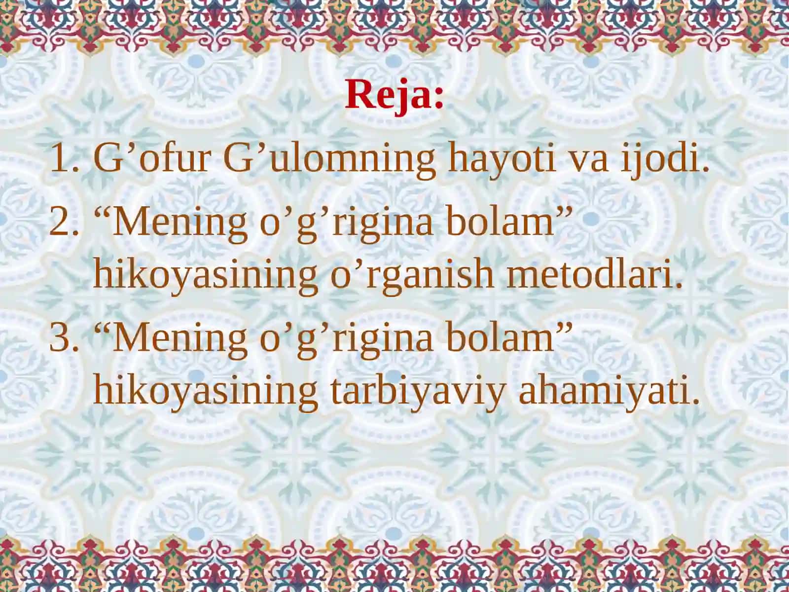 Mening o ‘g ‘rigina bolam 4