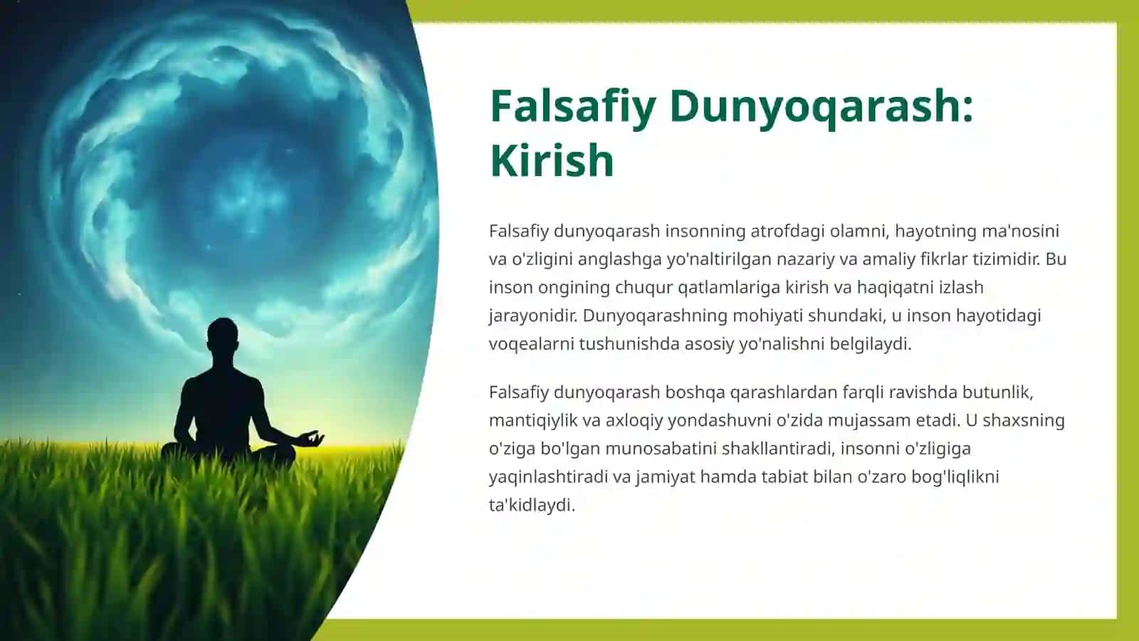 MUSTAQIL ISH 4