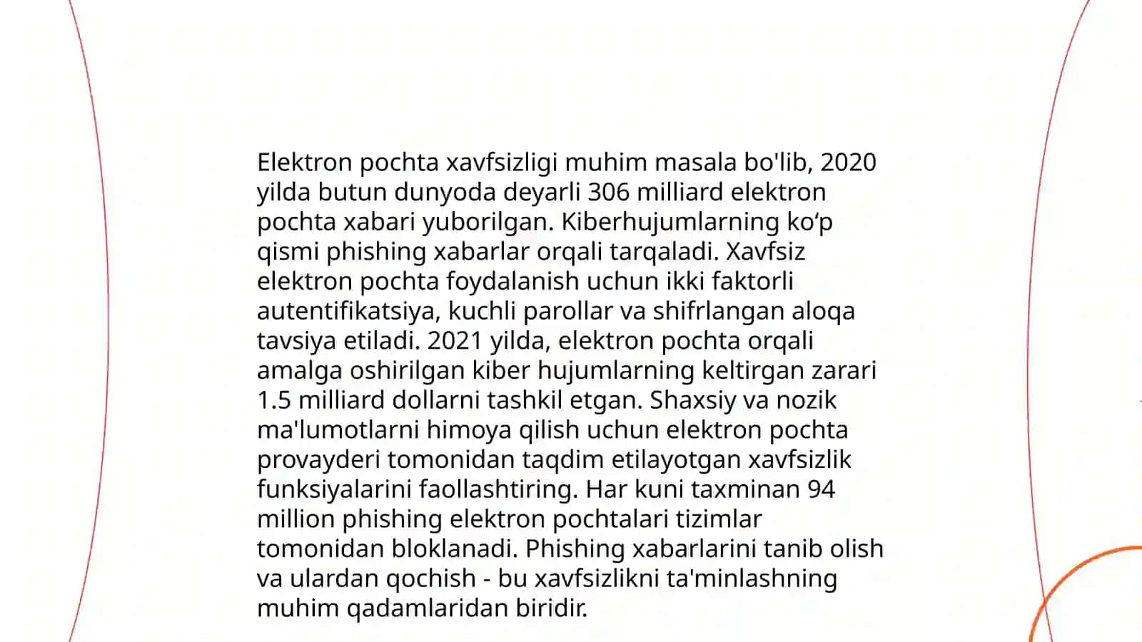 Elektron pochta xizmat turlari 4