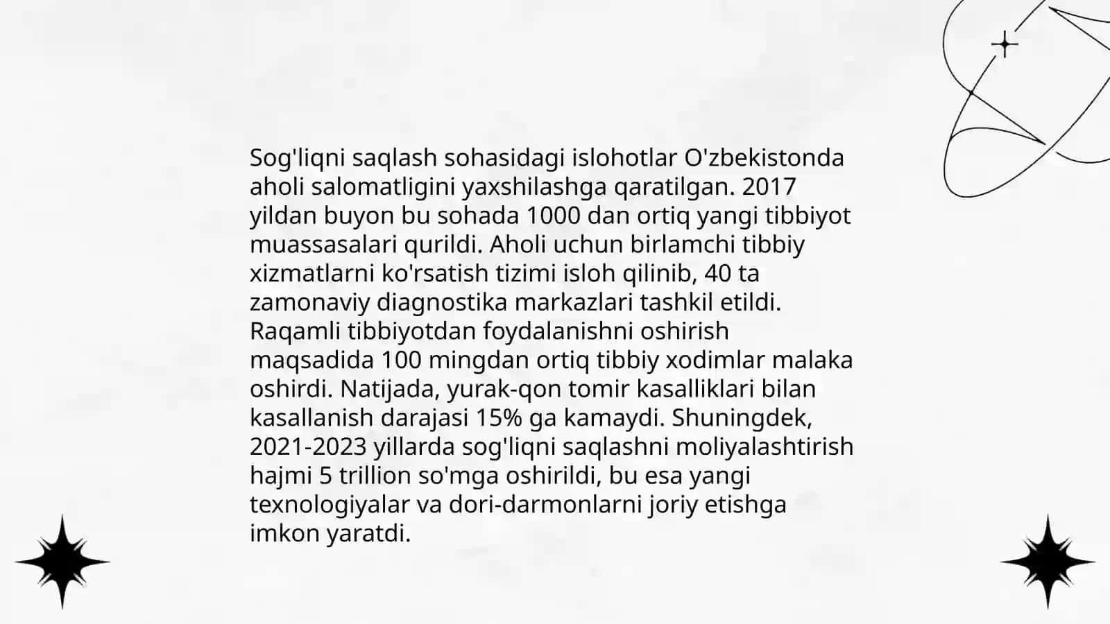 o'zbekiston mustaqillikka erishgandan so'ng ijtimoiy sohadagi islohotlar 4