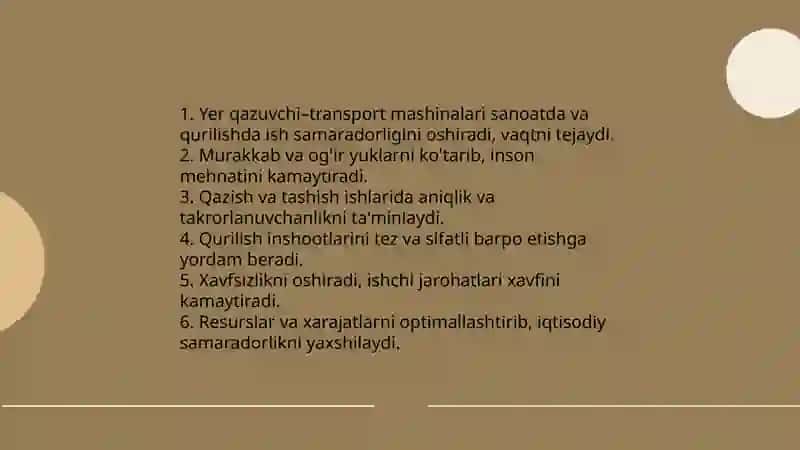 Yer qazuvchi–transport mashinalari bilan grunt qazish 4