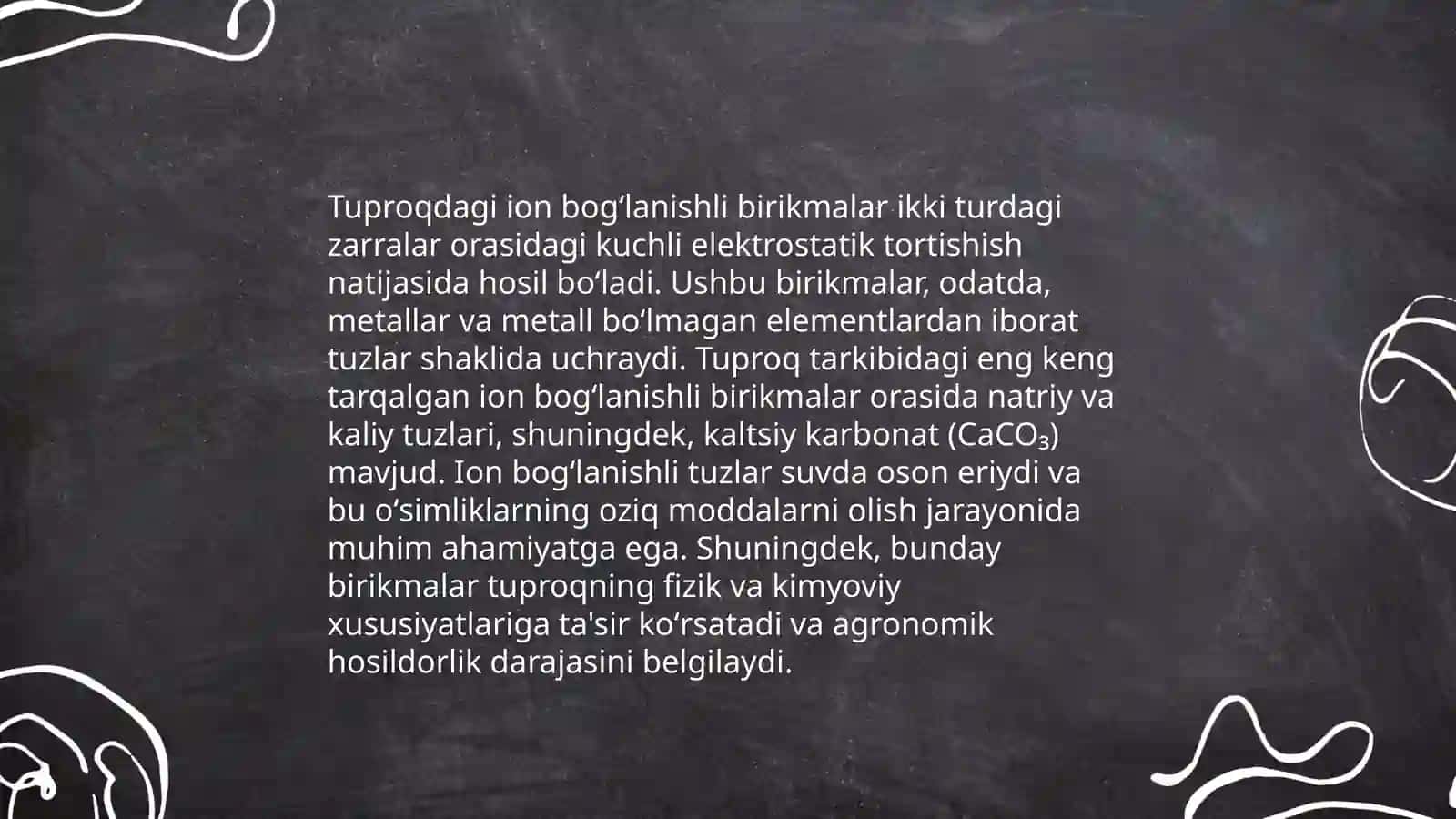 Ion bogʻlanishli birikmalarning tabiati 4