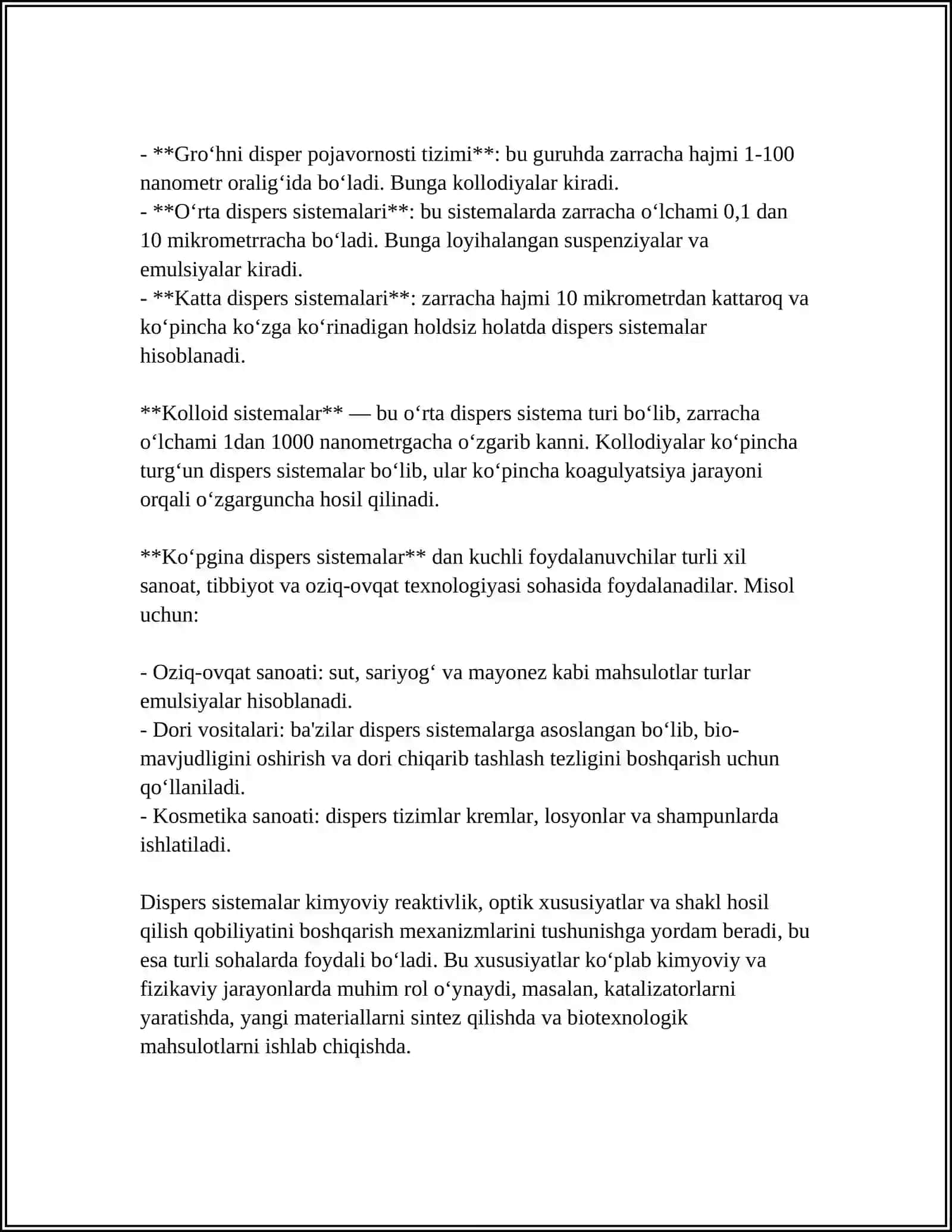 DISPERS SISTEMALAR 4
