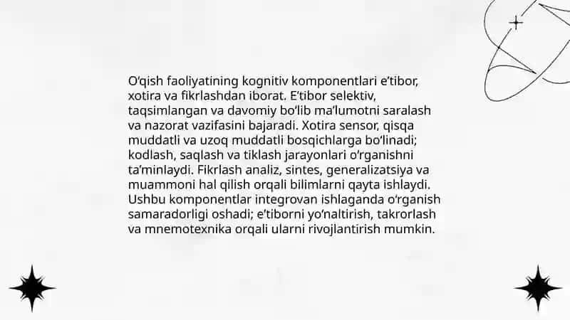 Talabada o‘qish faoliyati 4