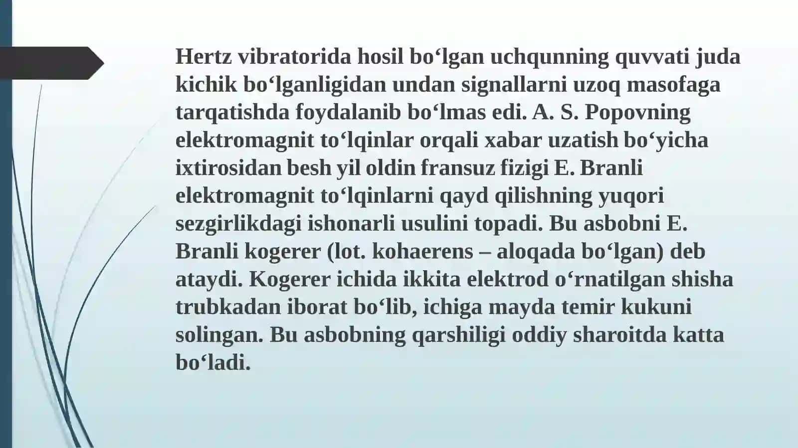 Radioaloqaning fizikasoslari 4