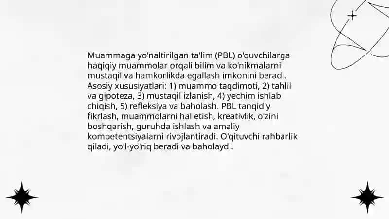 Oquvchilarning intellektual imkoniyatlarini rivojlantirish usullari 4