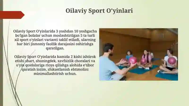Jismoniy Tarbiya Oilada Jismoniy Tarbiyaning Tashkiloti 4