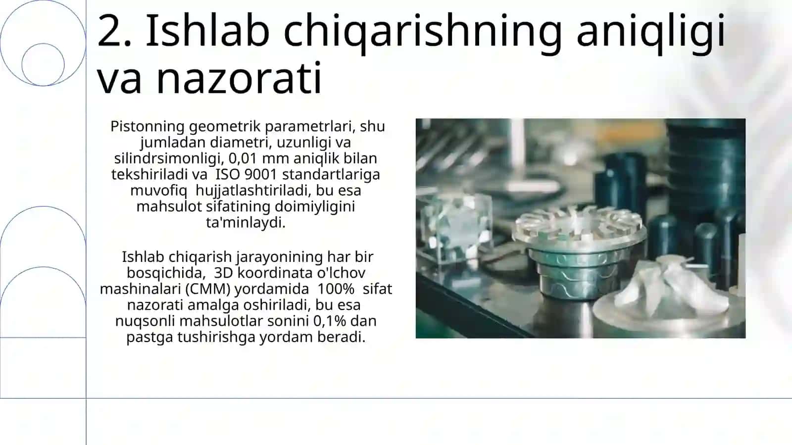 Pistonlarni tayyorlash texnologiyasi 4