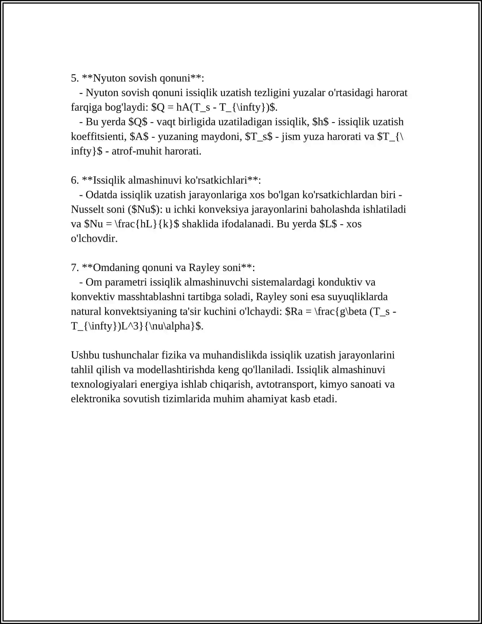 ISSIQLIK ALMASHINUV TURLARI TERMOMETRIYA HAQIDA TUSHUNCHA 4