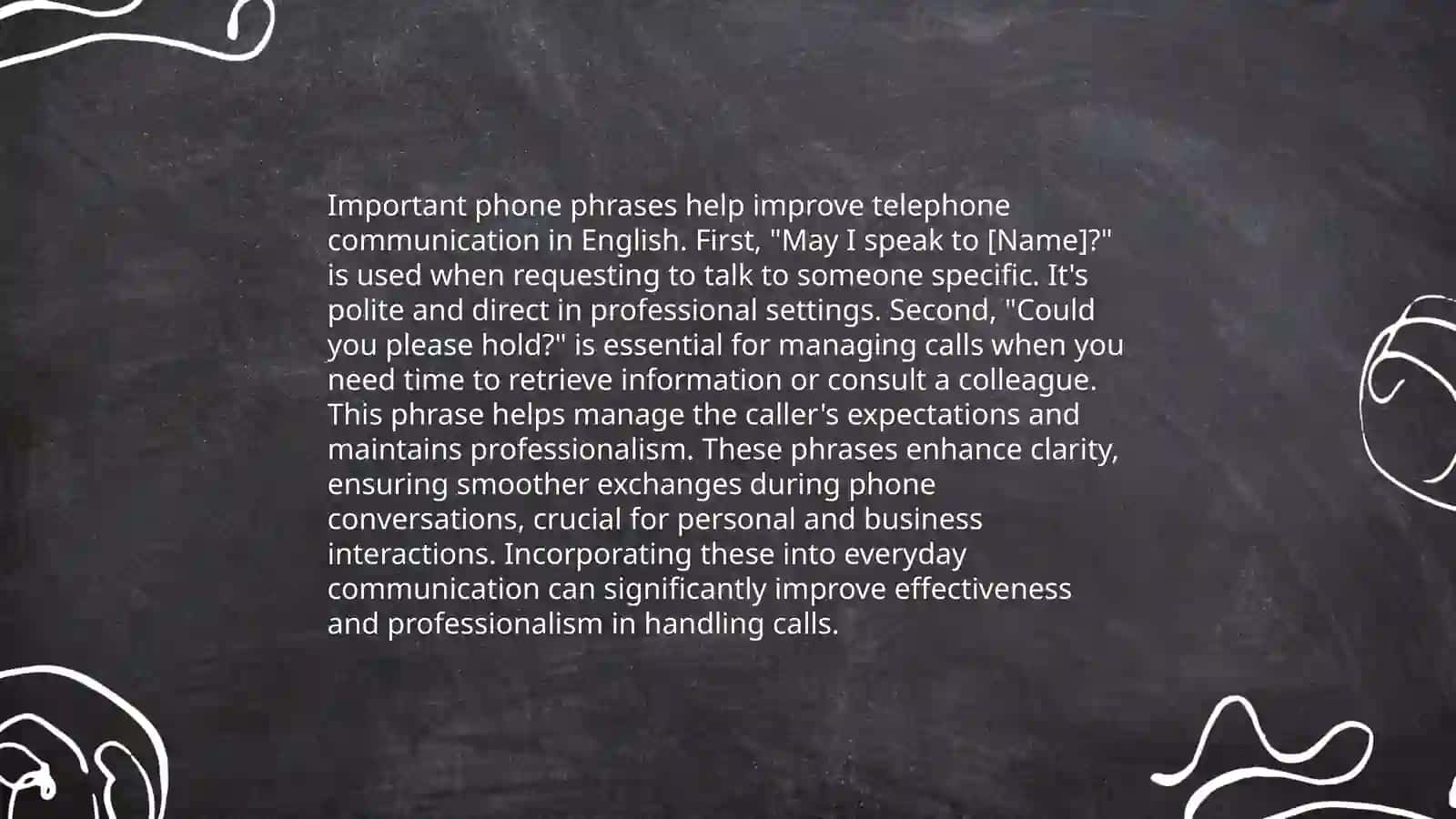 Telephoning and Customer Care: Vocabulary and Discussion 4