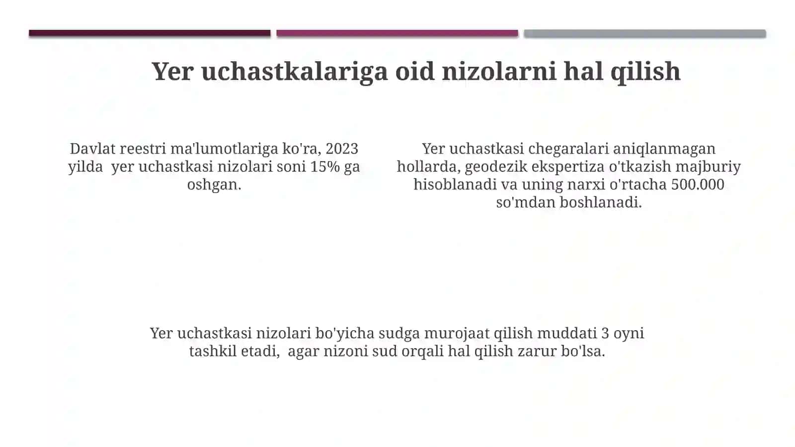 Yer uchastkalarining huquqiy maqomi 4